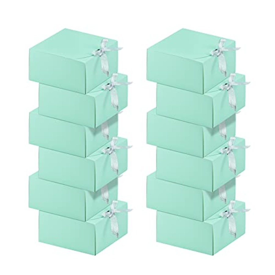 12 Sets Turquoise Green Gift B - Gift Box Wrap Set incelemesi ve fiyatı