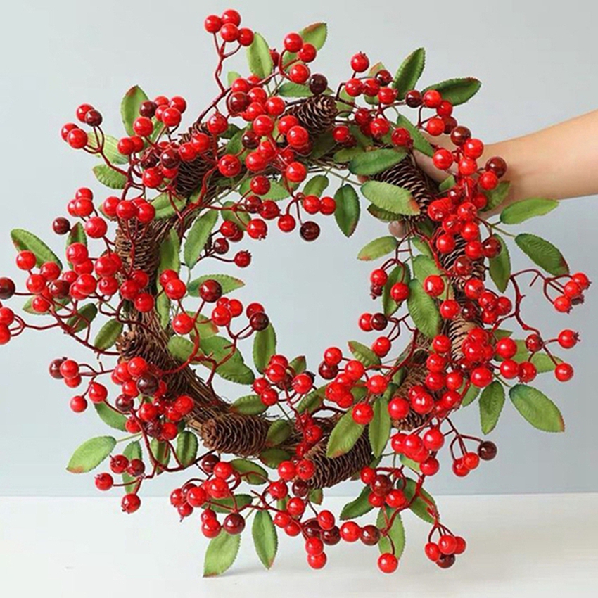 Artificial Rattan Frame Home R - Christmas Wreath Fake incelemesi ve fiyatı