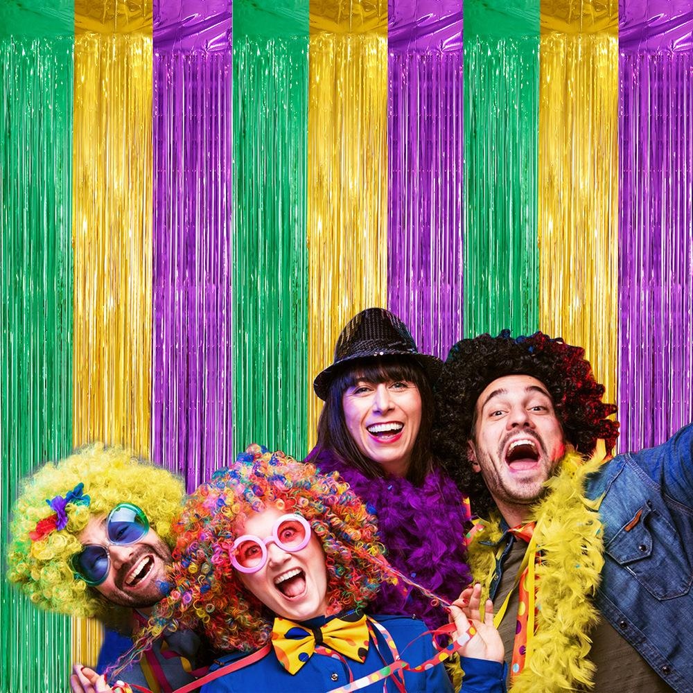 Party Backdrop Fringe Tinsel C - Tinsel Garland Decoration incelemesi ve fiyatı