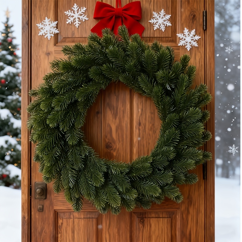 1pc Artificial Christmas Wreat - Christmas Wreath Fake incelemesi ve fiyatı