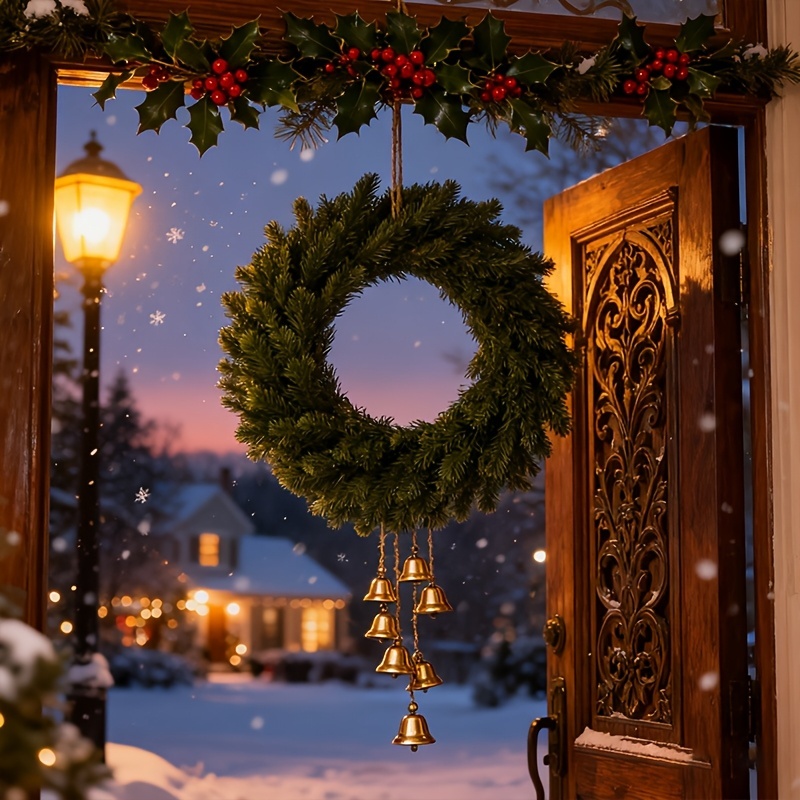 1pc Artificial Christmas Wreat - Christmas Wreath Fake incelemesi ve fiyatı