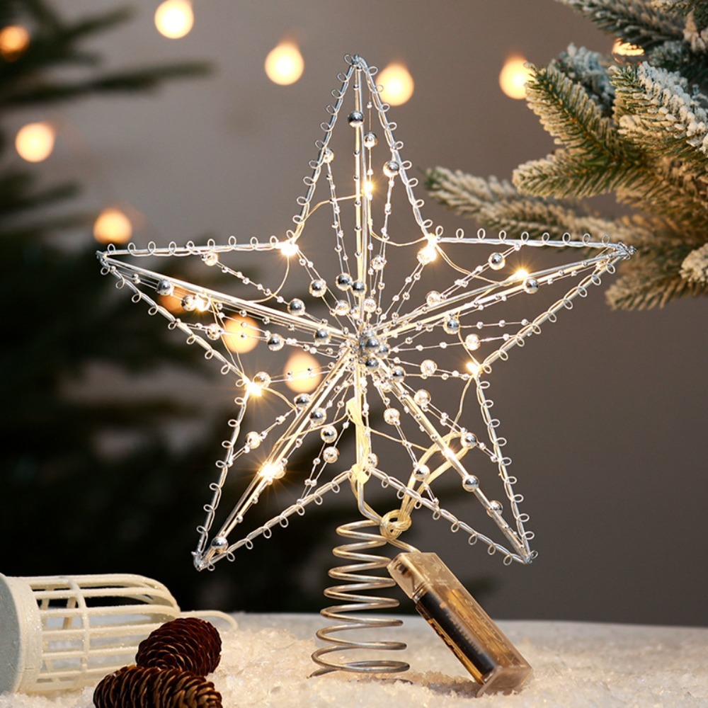 Gold/Silver LED Christmas Tree - Star Tree Topper incelemesi ve fiyatı