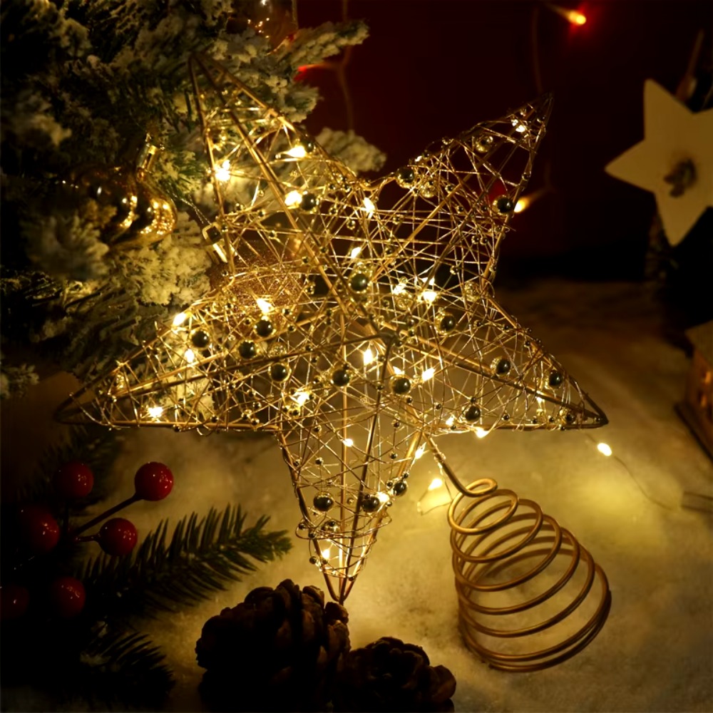 Gold/Silver LED Christmas Tree - Star Tree Topper incelemesi ve fiyatı