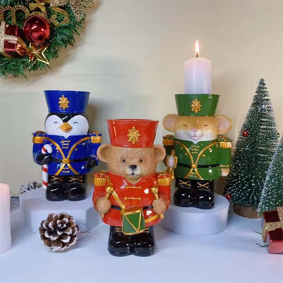 New Resin Nutcracker Candlesti - Nutcracker Figurine incelemesi ve fiyatı