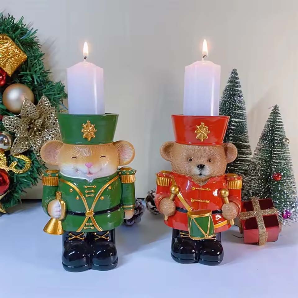 New Resin Nutcracker Candlesti - Nutcracker Figurine incelemesi ve fiyatı