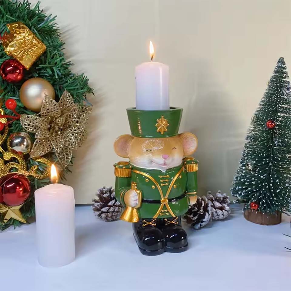 New Resin Nutcracker Candlesti - Nutcracker Figurine incelemesi ve fiyatı