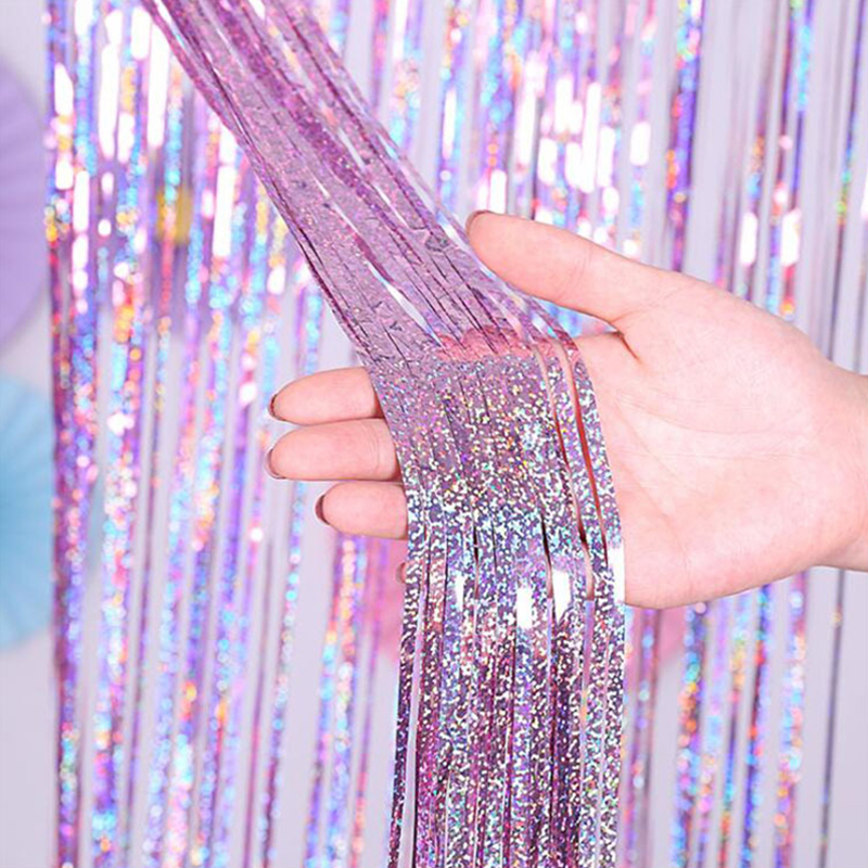 2M Glitter Pink Metallic Foil  - Tinsel Garland Decoration incelemesi ve fiyatı