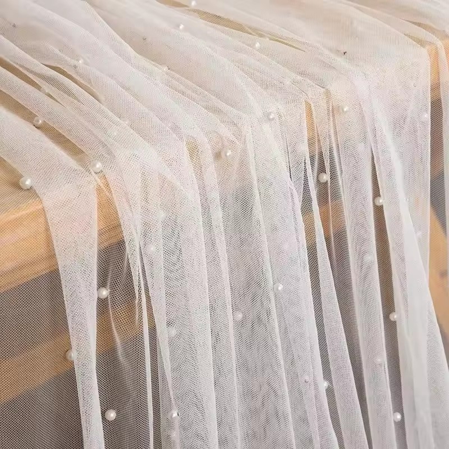 300x80cm Pearl Sheer Tulle Tab - Christmas Table Runner incelemesi ve fiyatı