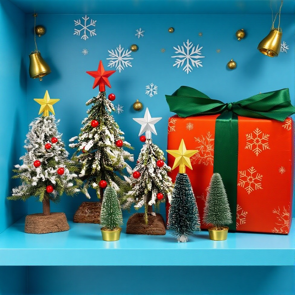 6cm Christmas Tree Topper Star - Star Tree Topper incelemesi ve fiyatı