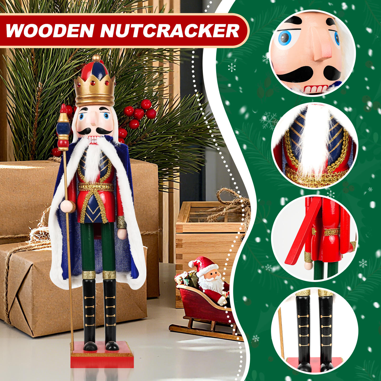 Christmas Nutcracker Decoratio - Nutcracker Figurine incelemesi ve fiyatı