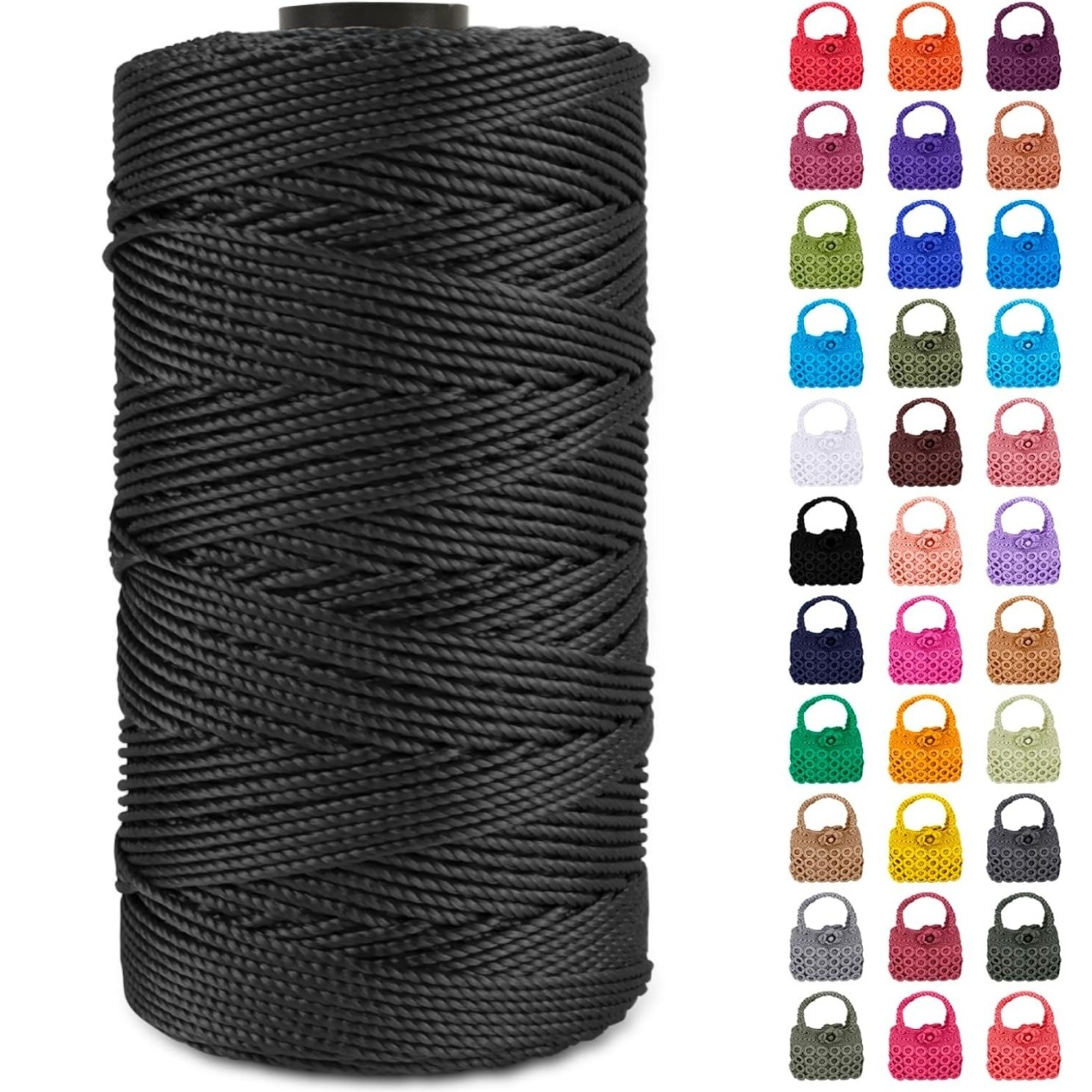 1Pcs 200m Crochet Yarn DIY Cra - Santa Hat Plush incelemesi ve fiyatı
