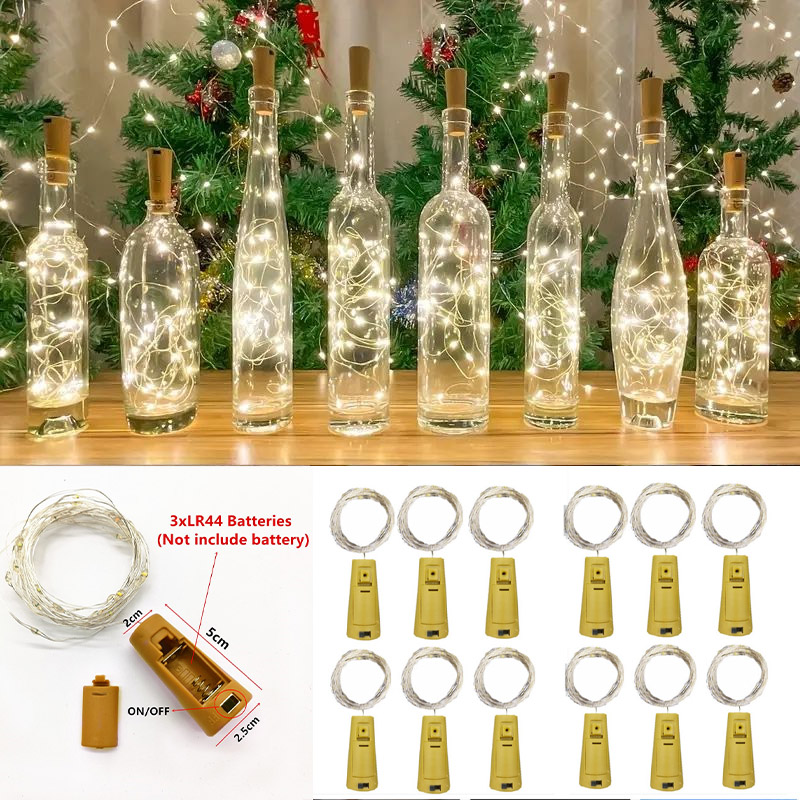 6pcs 20led Wine Bottle with Co - Led Fairy String Lights incelemesi ve fiyatı