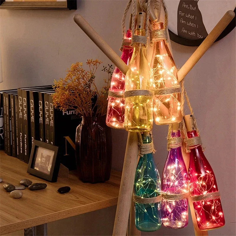 6pcs 20led Wine Bottle with Co - Led Fairy String Lights incelemesi ve fiyatı