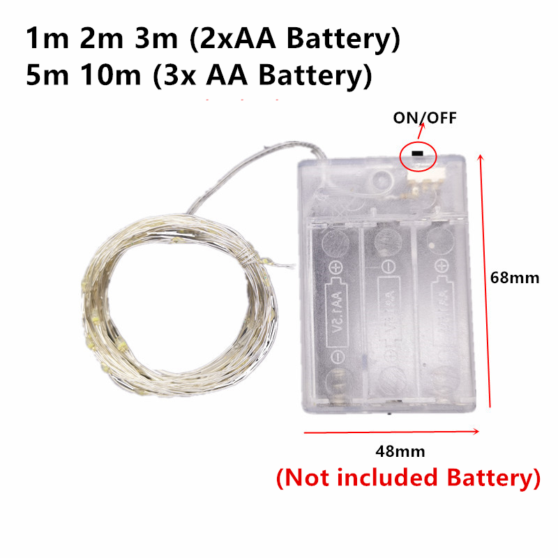 10M 5M 3M 2M Copper Wire LED T - Led Fairy String Lights incelemesi ve fiyatı