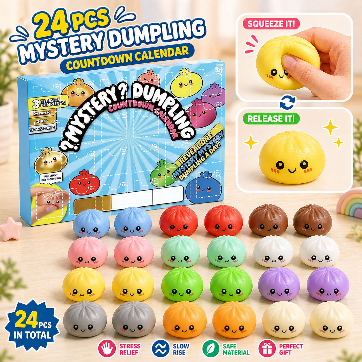 New 24pc Surprise Dumplings My - Advent Calendar Gift incelemesi ve fiyatı