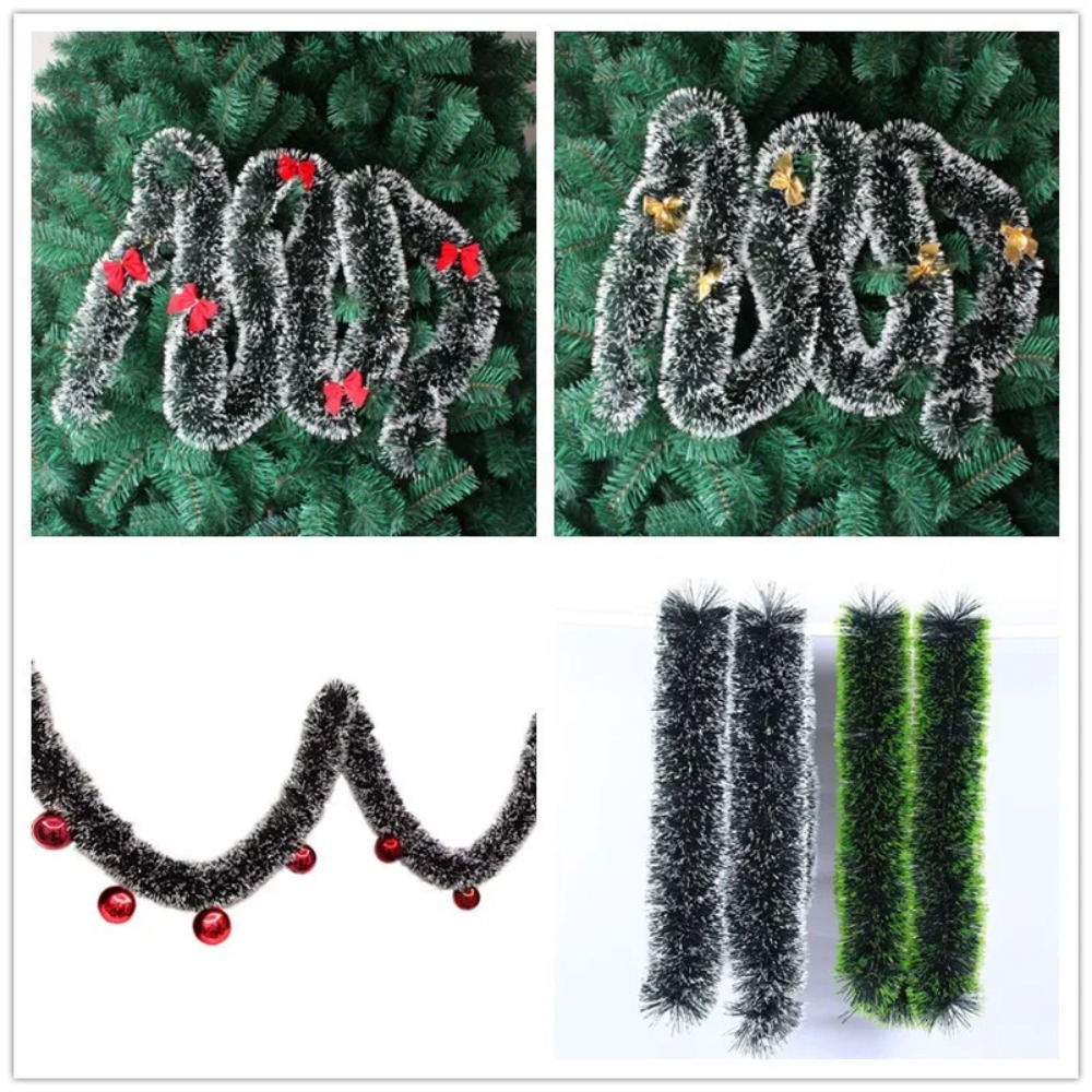 Christmas Tinsel Garland Artif - Led Fairy String Lights incelemesi ve fiyatı