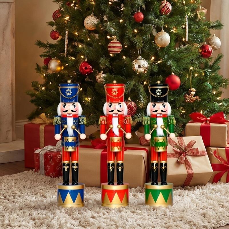 36Cm Wooden Nutcrackers Drum S - Nutcracker Figurine incelemesi ve fiyatı