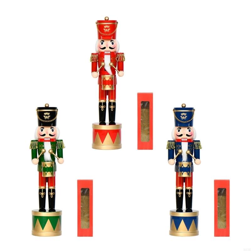 36Cm Wooden Nutcrackers Drum S - Nutcracker Figurine incelemesi ve fiyatı