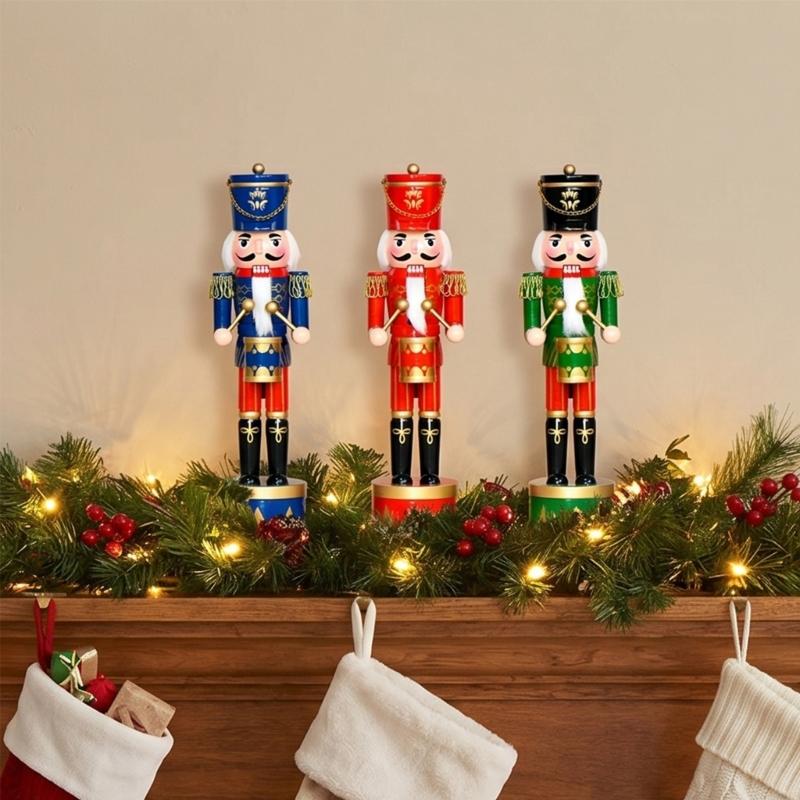 36Cm Wooden Nutcrackers Drum S - Nutcracker Figurine incelemesi ve fiyatı