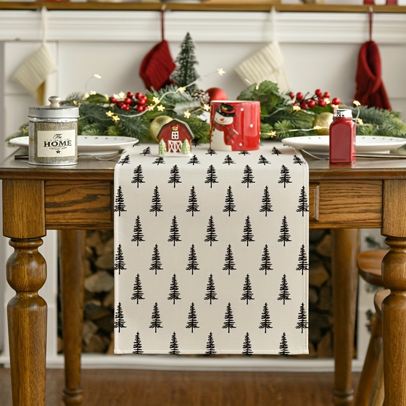 Simple Christmas Tree Table Ru - Christmas Table Runner incelemesi ve fiyatı