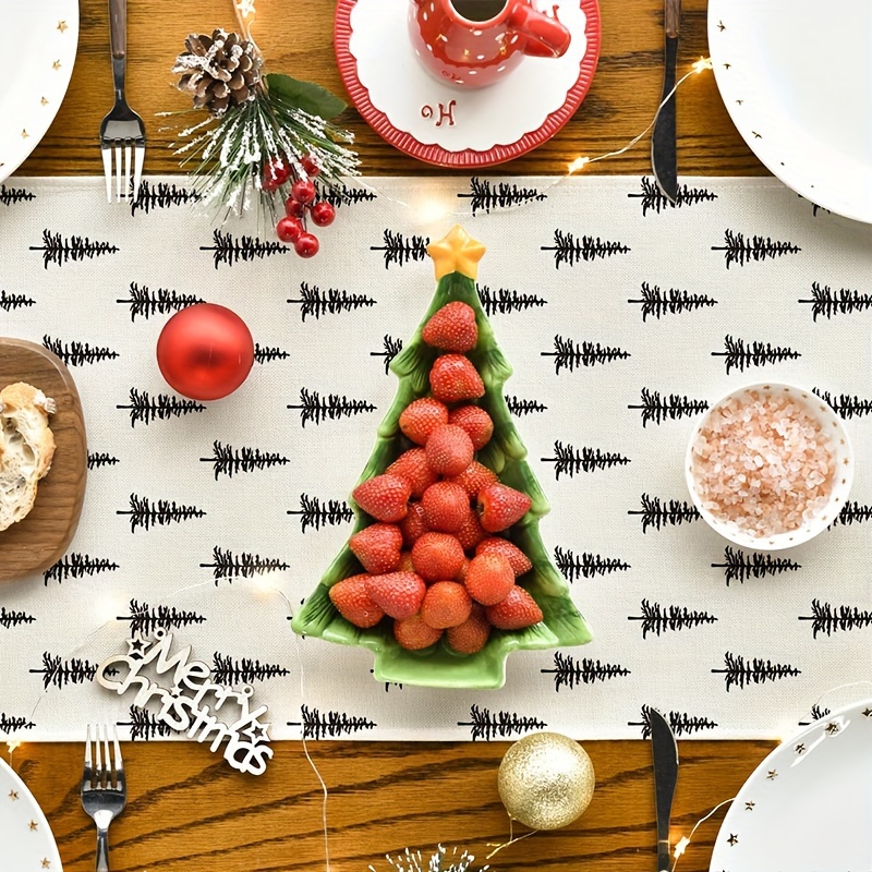 Simple Christmas Tree Table Ru - Christmas Table Runner incelemesi ve fiyatı