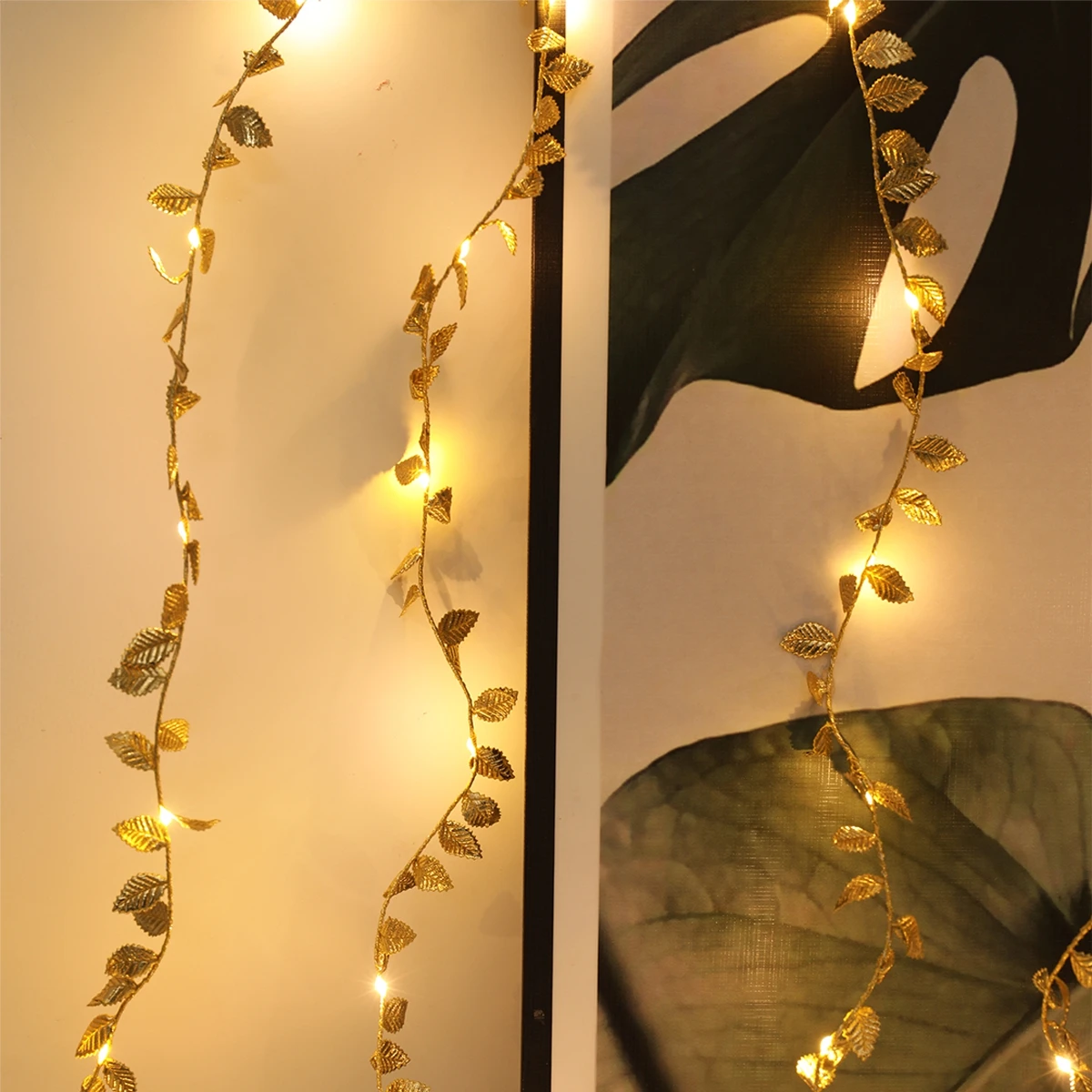 LED Golden Leaves String Light - Led Fairy String Lights incelemesi ve fiyatı
