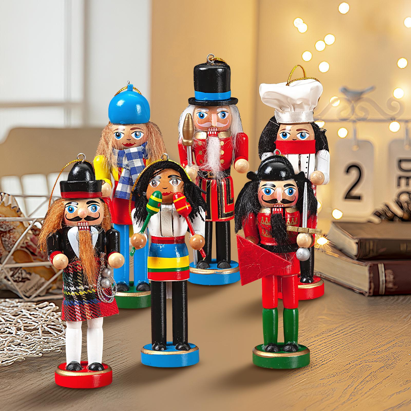 Nutcracker Christmas Decor 6 P - Nutcracker Figurine incelemesi ve fiyatı