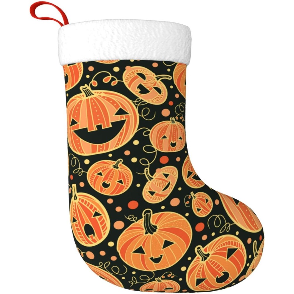 Halloween Pumpkin Christmas St - Christmas Stocking Hanging incelemesi ve fiyatı