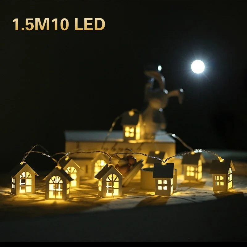 10 LED Christmas Tree House St - Led Fairy String Lights incelemesi ve fiyatı