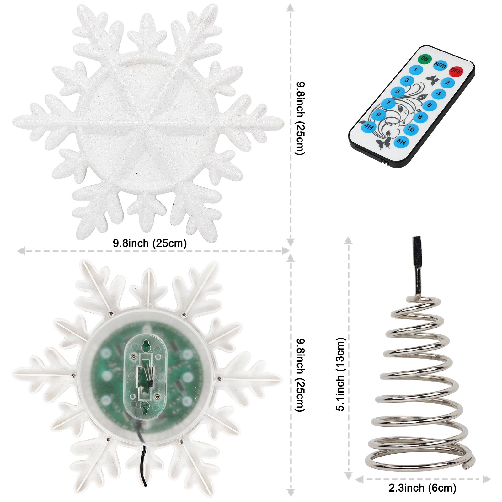 OurWarm Lighted Christmas Tree - Star Tree Topper incelemesi ve fiyatı