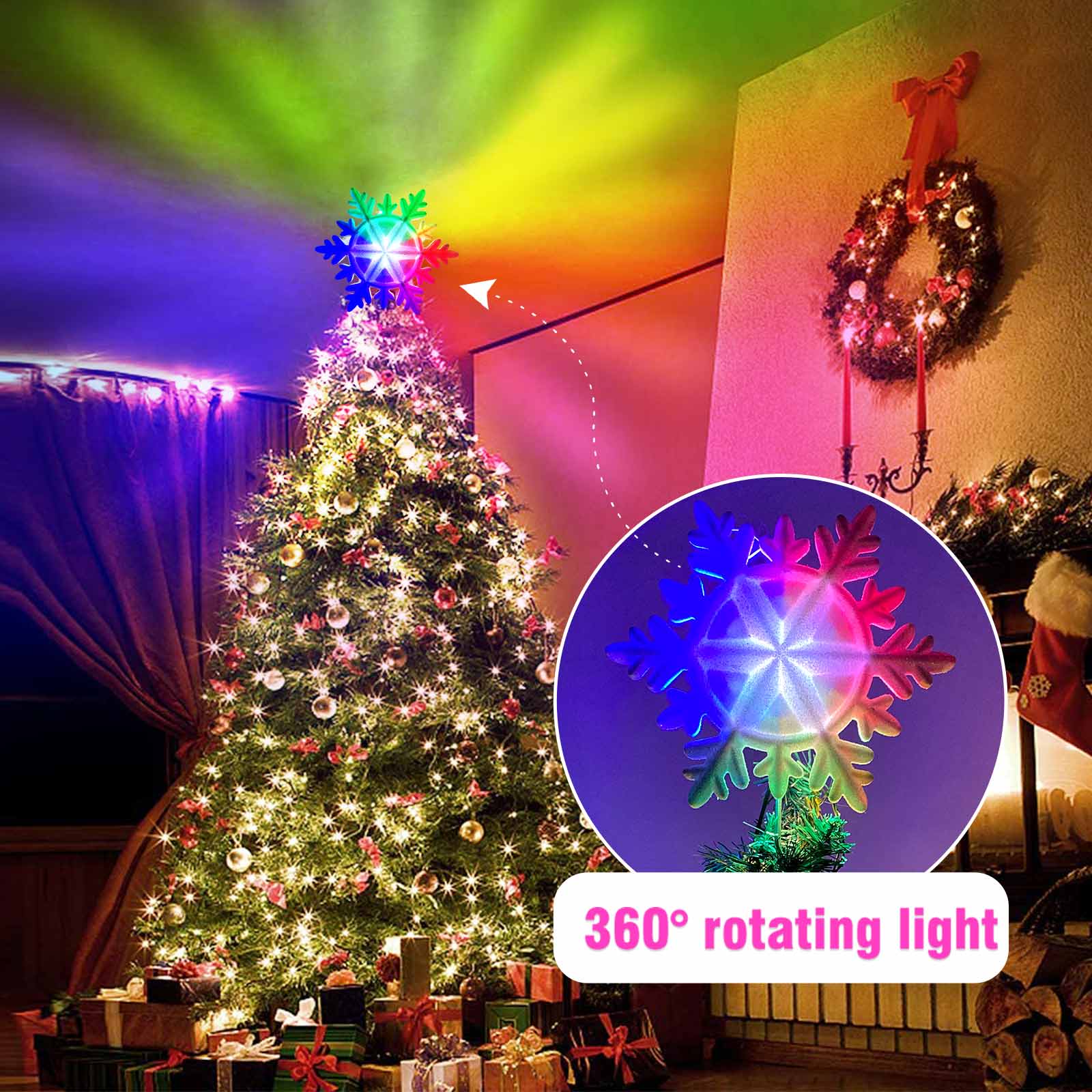 OurWarm Lighted Christmas Tree - Star Tree Topper incelemesi ve fiyatı
