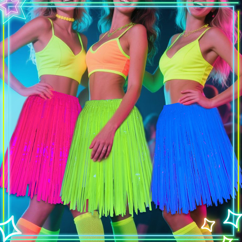 Neon Fluorescent Tinsel Skirt, - Tinsel Garland Decoration incelemesi ve fiyatı