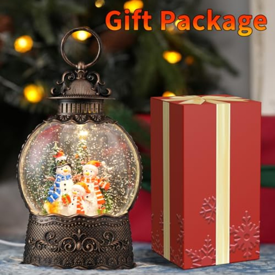 Snow Globe with, Light Up Chri - Snow Globe Musical incelemesi ve fiyatı