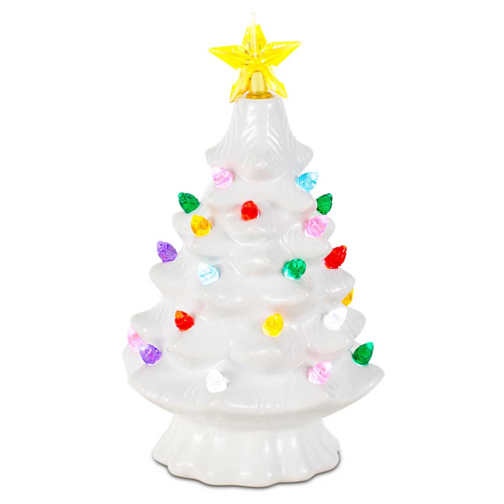 7 Inch Ceramic Christmas Villa - Star Tree Topper incelemesi ve fiyatı