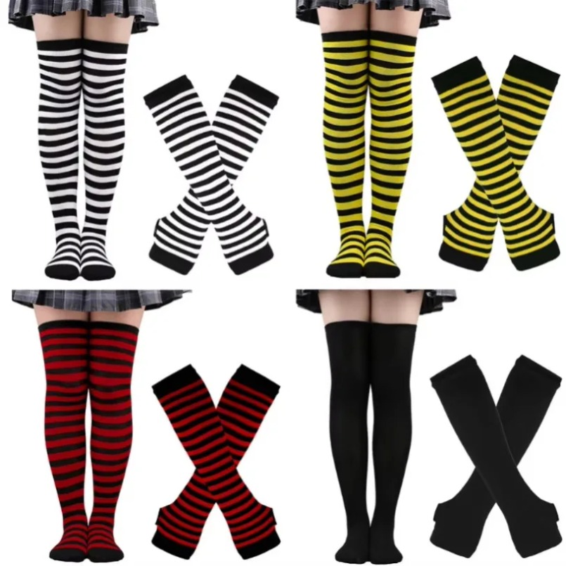 Women Thigh High Socks Arm Sle - Christmas Stocking Hanging incelemesi ve fiyatı