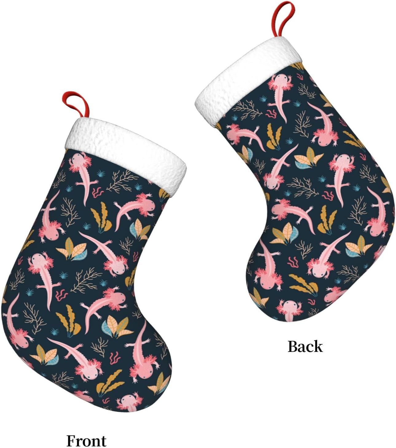 Cute Axolotl Christmas Stockin - Christmas Stocking Hanging incelemesi ve fiyatı