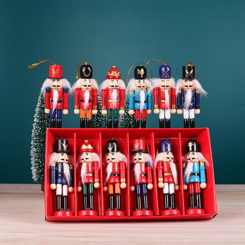 1/3/6Pcs Desktop Decor 12cm Mi - Nutcracker Figurine incelemesi ve fiyatı