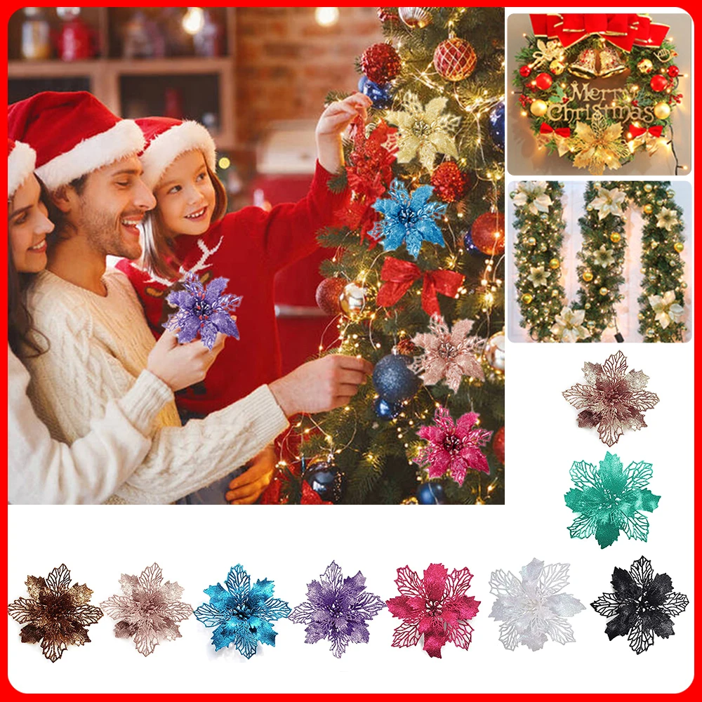 9cm Glitter Artifical Christma - Christmas Wreath Fake incelemesi ve fiyatı