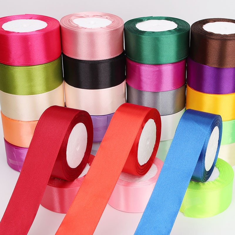 1Roll Satin Ribbon 4cm 25Yards - Ribbon Bow Gift incelemesi ve fiyatı