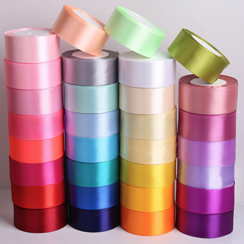 1Roll Satin Ribbon 4cm 25Yards - Ribbon Bow Gift incelemesi ve fiyatı