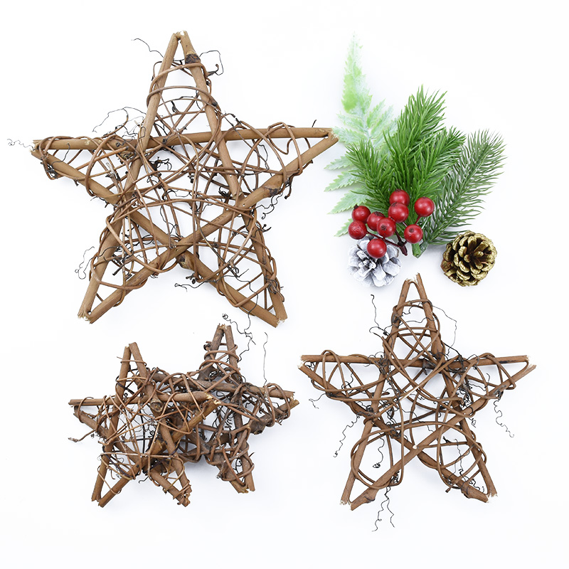 1pc 10/15/20cm Artificial Flow - Christmas Wreath Fake incelemesi ve fiyatı