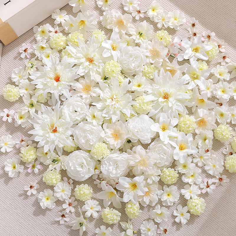 20/50Pcs Mix White Artificial  - Christmas Wreath Fake incelemesi ve fiyatı