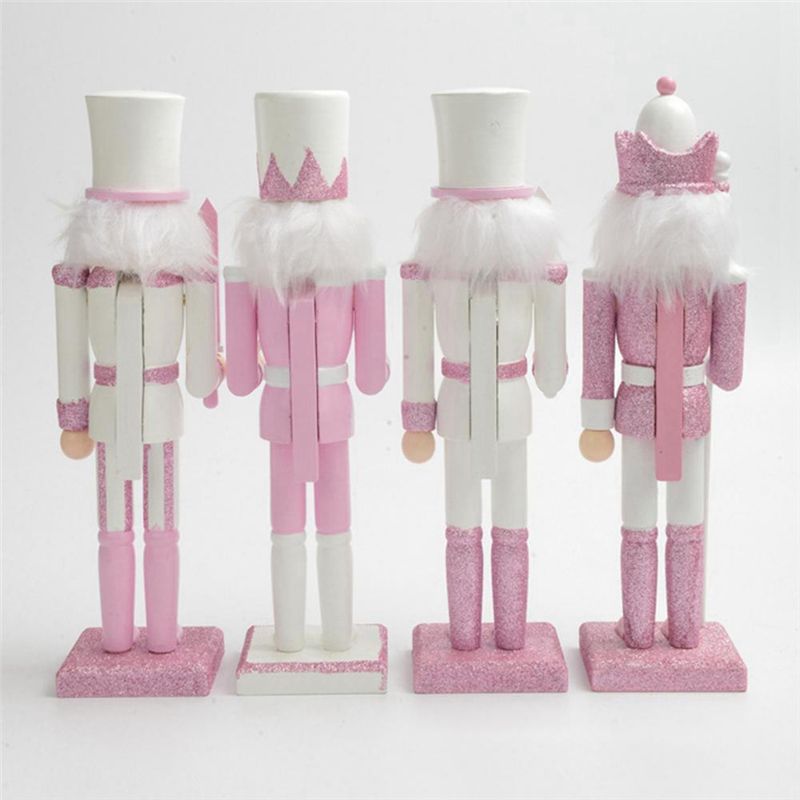 AT16 30cm Pink Wooden Nutcrack - Nutcracker Figurine incelemesi ve fiyatı