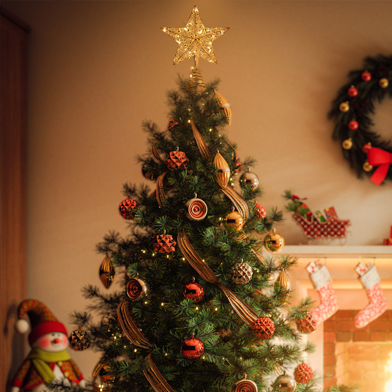 LED Christmas Tree Top Decorat - Star Tree Topper incelemesi ve fiyatı