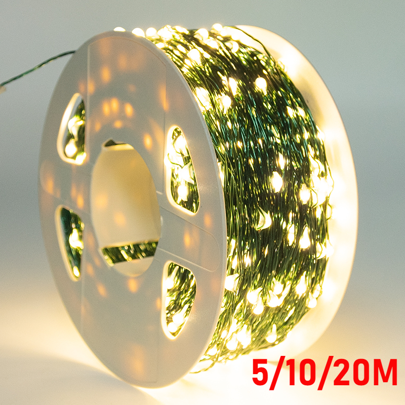 5M/10M/20M LED Copper Wire Str - Led Fairy String Lights incelemesi ve fiyatı
