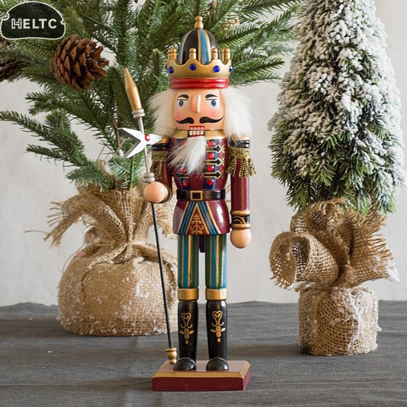 1Pcs 30CM Cartoon Walnut Soldi - Nutcracker Figurine incelemesi ve fiyatı