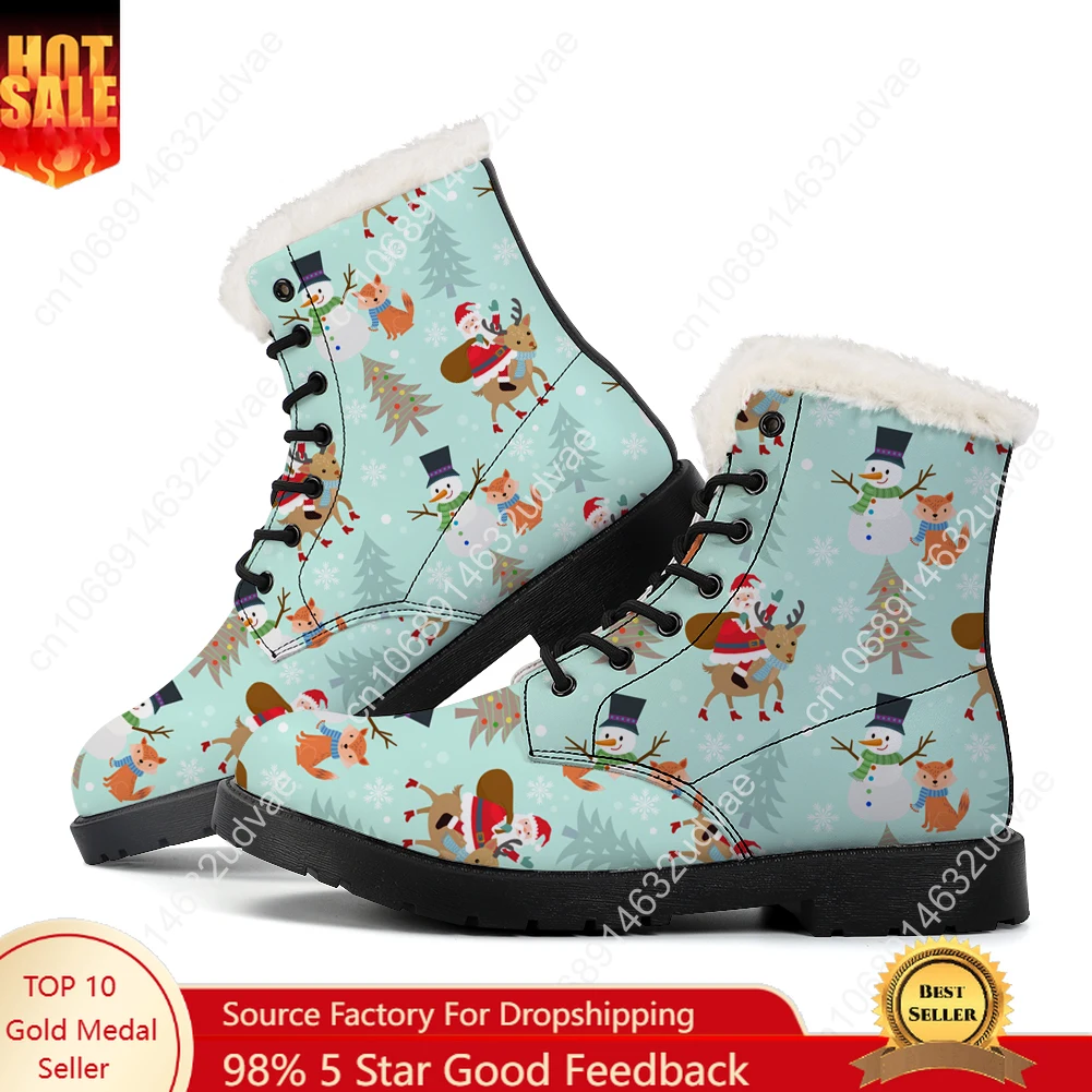 Christmas Plush Boots Mens Wom - Christmas Lights Outdoor incelemesi ve fiyatı