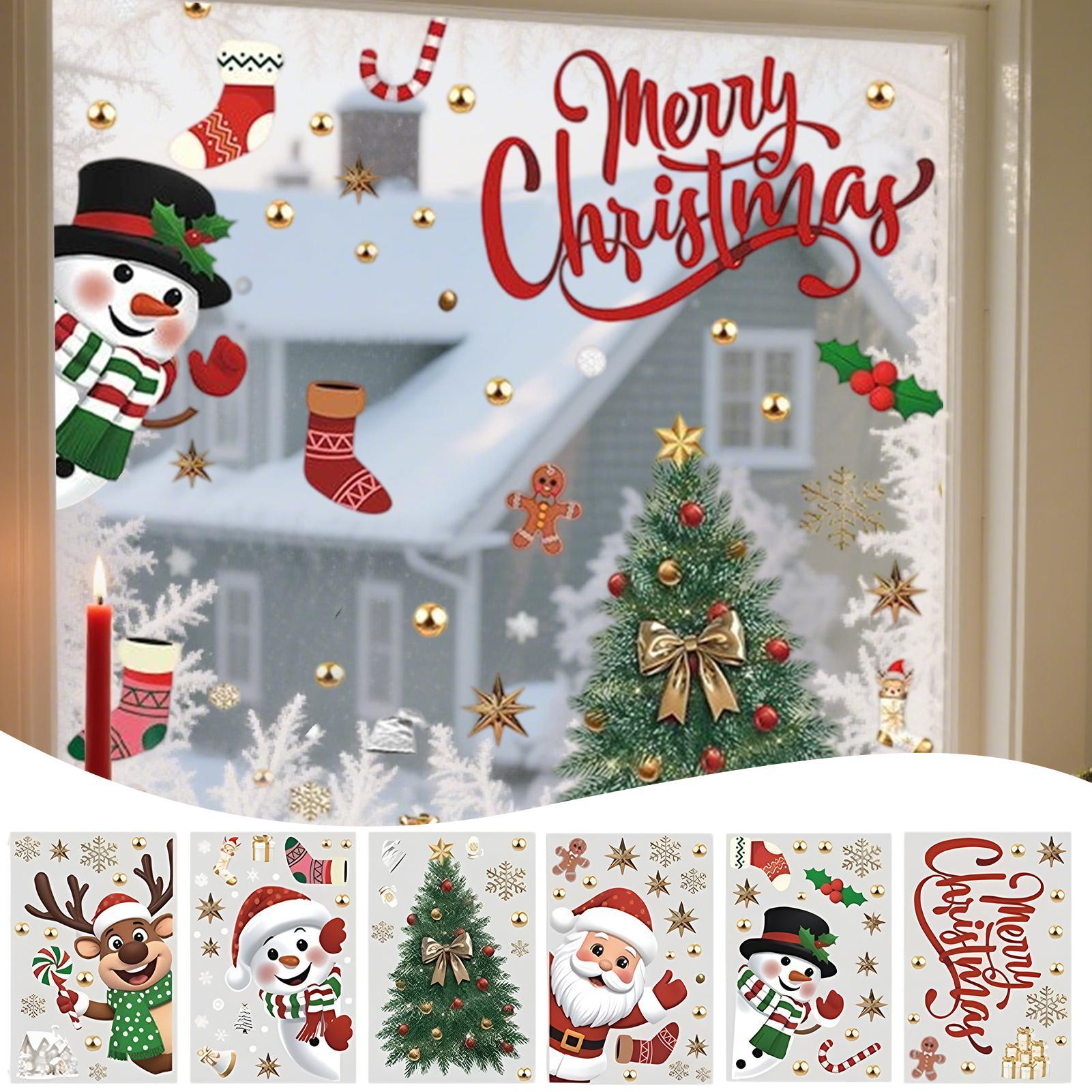 Christmas Window Decals Holida - Snowflake Window Decal incelemesi ve fiyatı