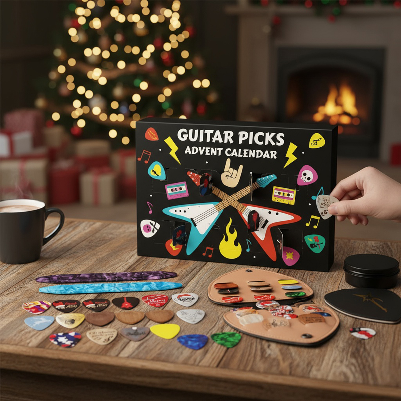 Guitar Picks Advent Calendar 2 - Advent Calendar Gift incelemesi ve fiyatı