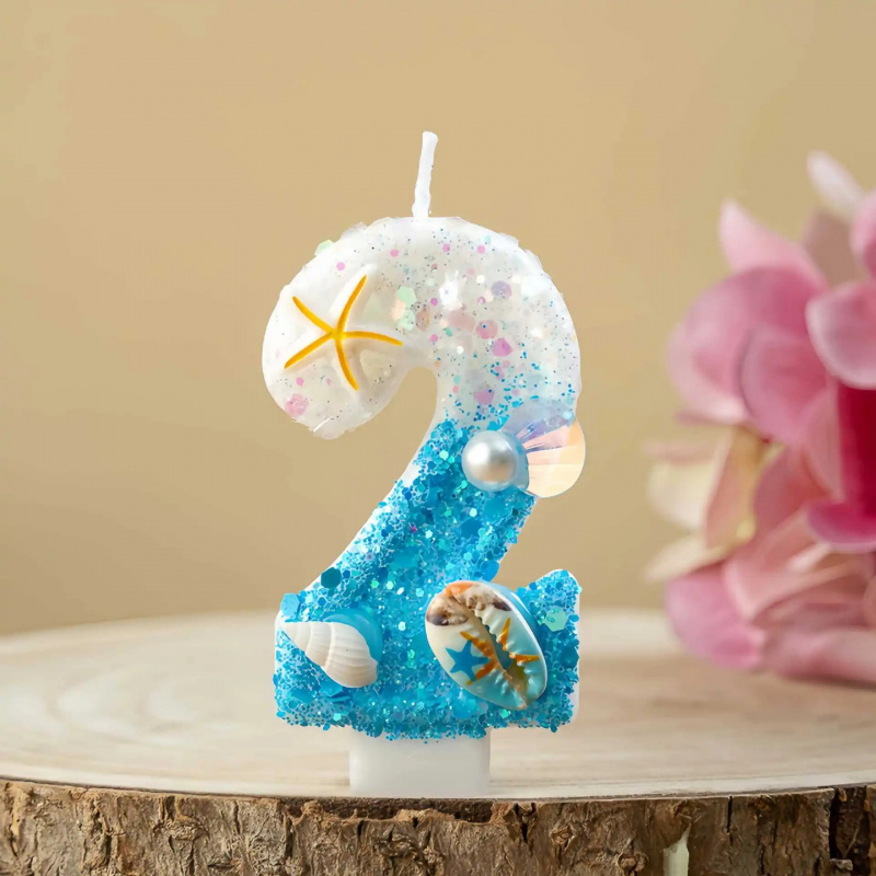 Shell-shaped Starfish Digital  - Holiday Candle Set incelemesi ve fiyatı